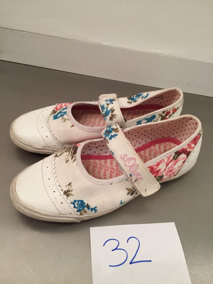 S.Oliver Ballerinas Gr. 32 Canvas Sommerschuhe Mary Janes in Eggenfelden