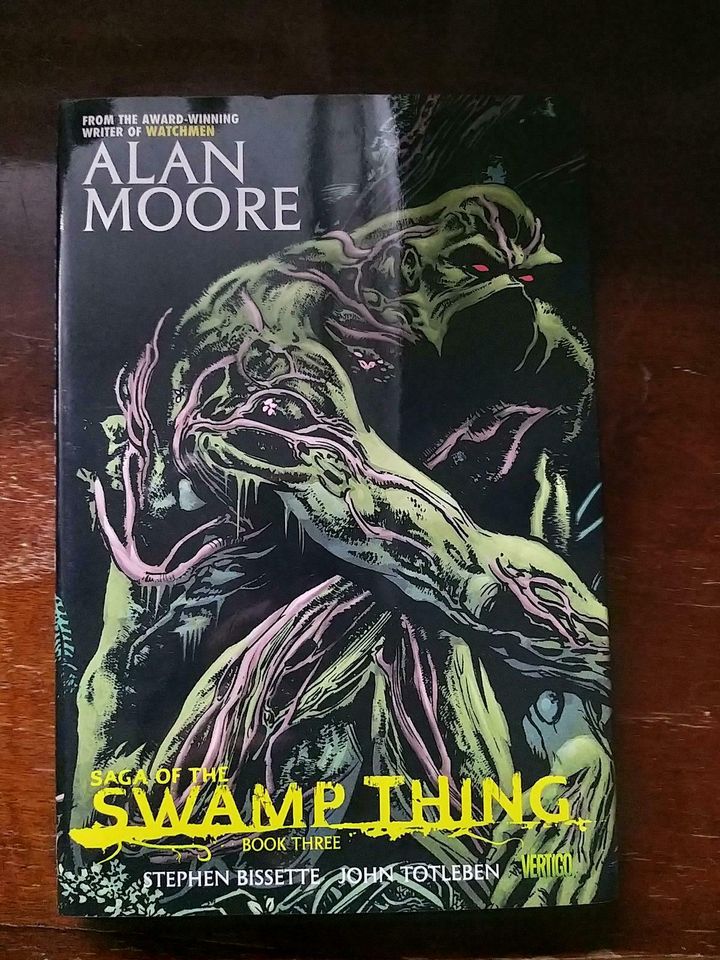 Swamp Thing, book one - book three, vertigo, Alan Moore in Eggenstein-Leopoldshafen