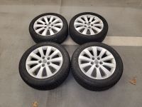 Opel Alu Felgen 17 Zol  7Jx17 &4 Winterreifen Dunlop 215/55 R17 Frankfurt am Main - Praunheim Vorschau