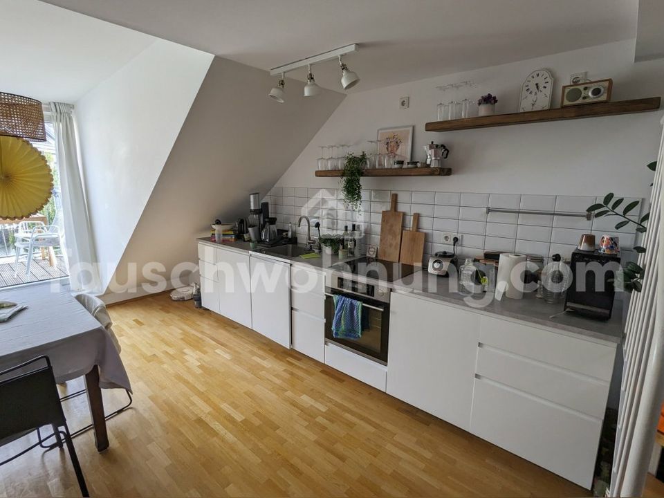 [TAUSCHWOHNUNG] Traumhafte Maisonette Wohnung mit offener Küche und Balkon in Düsseldorf