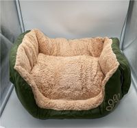 Hundebett Hundekissen Haustierbett Hundesofa Olive/Beige NEU Niedersachsen - Soltau Vorschau