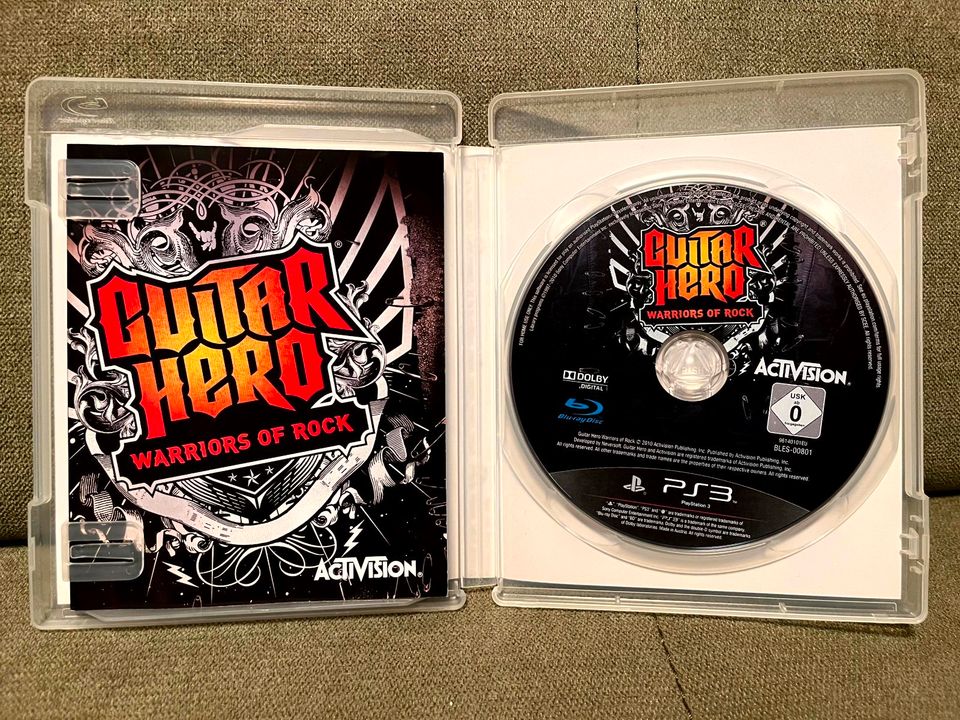 Guitar Hero Warriors of Rock für Playstation 3 | PS3 Spiel in Ettlingen