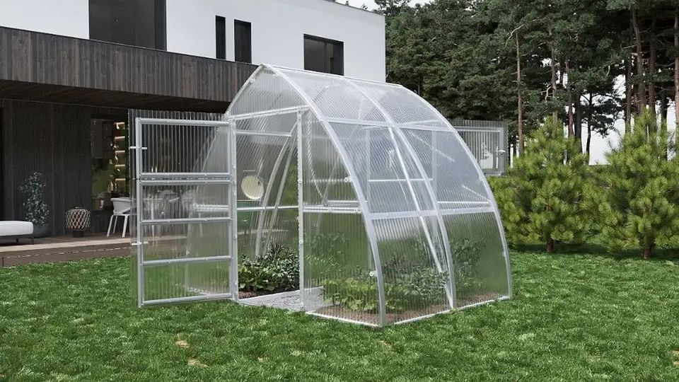 Terrando Gewächshaus Viola Gartenhaus 3x2m 4mm Wandstärke in Bad Kissingen