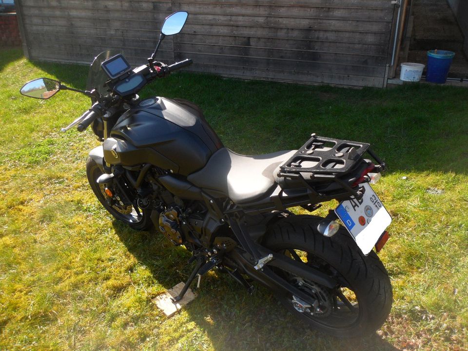 Yamaha MT-07 (RM17) schwarz – Top Zustand –  5037 km, EZ 03/19 in Goldbach