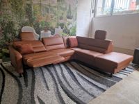 Polinova Ecksofa 4355 N2792 Echtleder Vivre parkett, Federkern, Wallaway (motorische Relaxfunktion), Massivholzunterbau, braun. Polipol Polster bis zu -80% der Uvp bei Lüdenscheid. Nordrhein-Westfalen - Hagen Vorschau