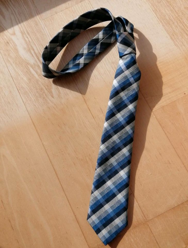 Krawatte für Jungen, Farbe blau in Riedenheim