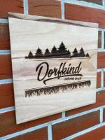 Dekoschild 30 x 30 cm „Dorfkind“ top Deko super Geschenkidee Niedersachsen - Ostrhauderfehn Vorschau