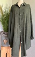 Musselin Tunika Bluse Kleid Jacke oliv NEU oversize Nordrhein-Westfalen - Jüchen Vorschau