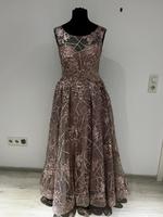 Edles Kleid mit Roségoldverzierung und Blumenoptik - Einzelstück Hessen - Lollar Vorschau