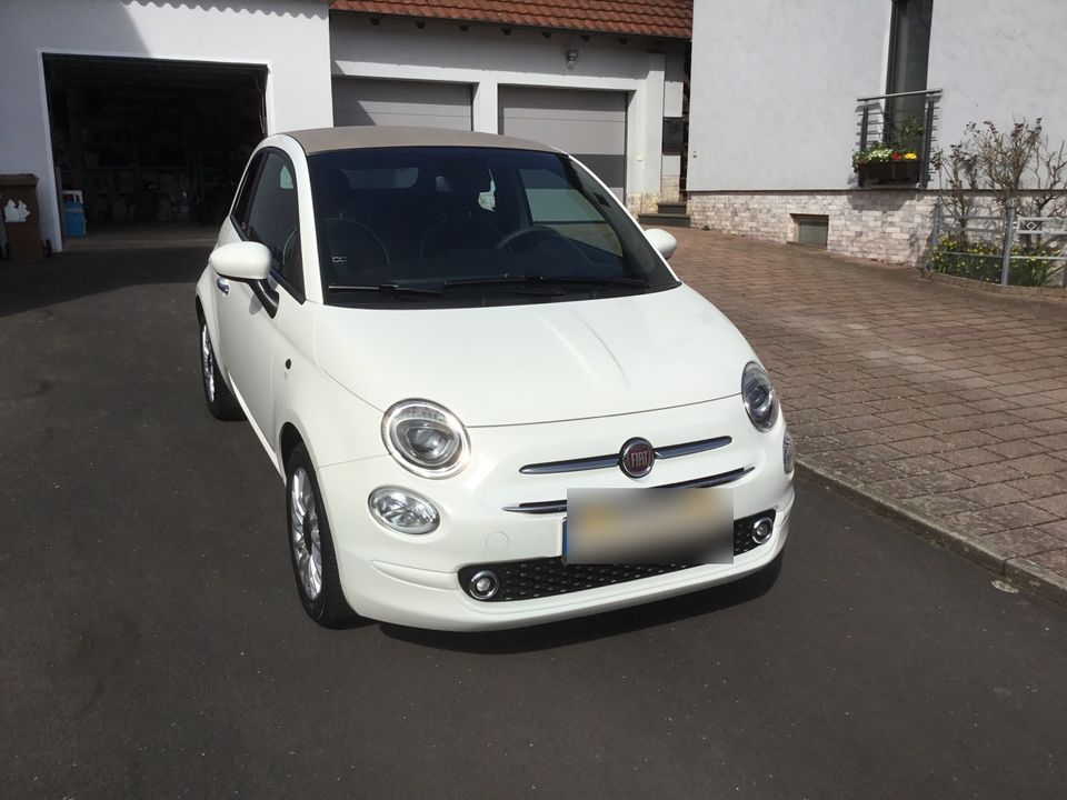 Verkaufe einen wunderschönen Fiat 500c Cabrio hybrid in Hammelburg