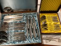 ABS Besteck Gitter Linen DDR 42 Teile Brandenburg - Mahlow Vorschau