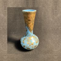 Antike viktorianische blaue Opalglas Vase "Ludwig Moser" um 1880 Thüringen - Gotha Vorschau