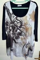Ausgefallenes Shirt 3/4 Arm ULLA POPKEN tadellos 50–52 Berlin - Mitte Vorschau