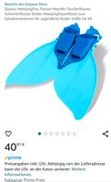 Meerjungfrauen Flosse Gr 34-40 verstellbar Monoflosse Blau Nordrhein-Westfalen - Hamm Vorschau