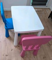IKEA MAMMUT - Tisch und 2 Stühle für Kinder Mitte - Wedding Vorschau