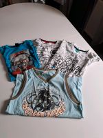 3 T-Shirts, 1 Muskelshirt, Gr. 152 Niedersachsen - Einbeck Vorschau