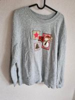 Grauer Weihnachtspullover Gr. XL Ugly Christmas Sweater Unisex Niedersachsen - Bad Bederkesa Vorschau