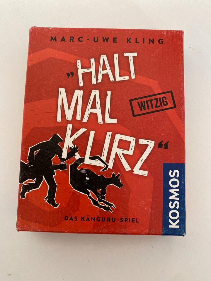 Halt mal kurz Marc-Uwe Kling Das Känguru-Spiel in Dettelbach