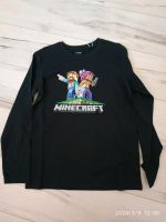 Minecraft Langarmshirt Baumwolle Gr. 146 mit Bügelapplikation Bayern - Niederschönenfeld Vorschau