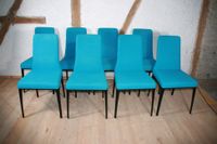 8 x Roche Bobois Stühle Aida Turquoise NP 5440€ Baden-Württemberg - Engen Vorschau