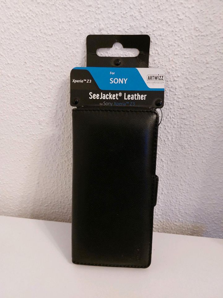 Artwizz Flip Case SeeJacket Leather for Sony XperiaZ3 | Neu in Unterschneidheim