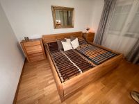 Komfort-Bett aus massivem Erlenholz mit Stauraum und 2 Kommoden München - Ramersdorf-Perlach Vorschau