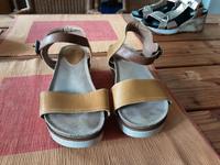 Ledersandalen von Joseph Seibel senfgelb, NP 70.- Bayern - Schwabbruck Vorschau