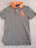 Ralph Lauren-Polohemd mit Big Pony  Gr. S (8) - oliv / orange Bayern - Kirchseeon Vorschau
