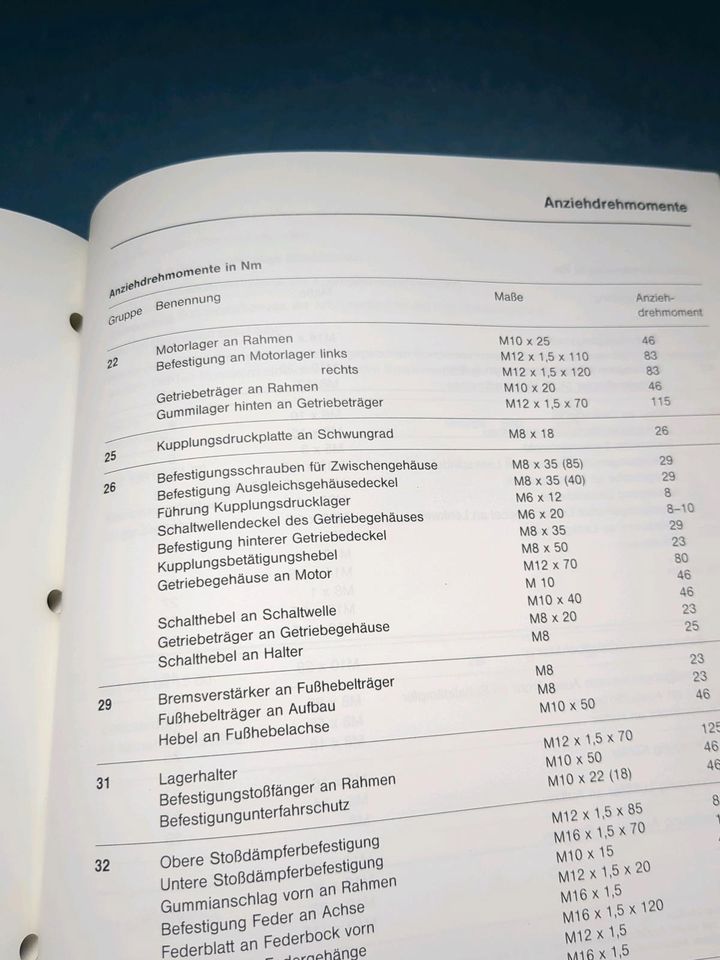 Mercedes MB 100 Werkstatt Handbuch Einführungsschrift 1988 in Selters