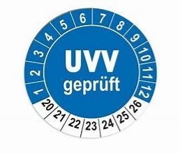 UVV Prüfungen nach TRBS, DGUV in Güglingen