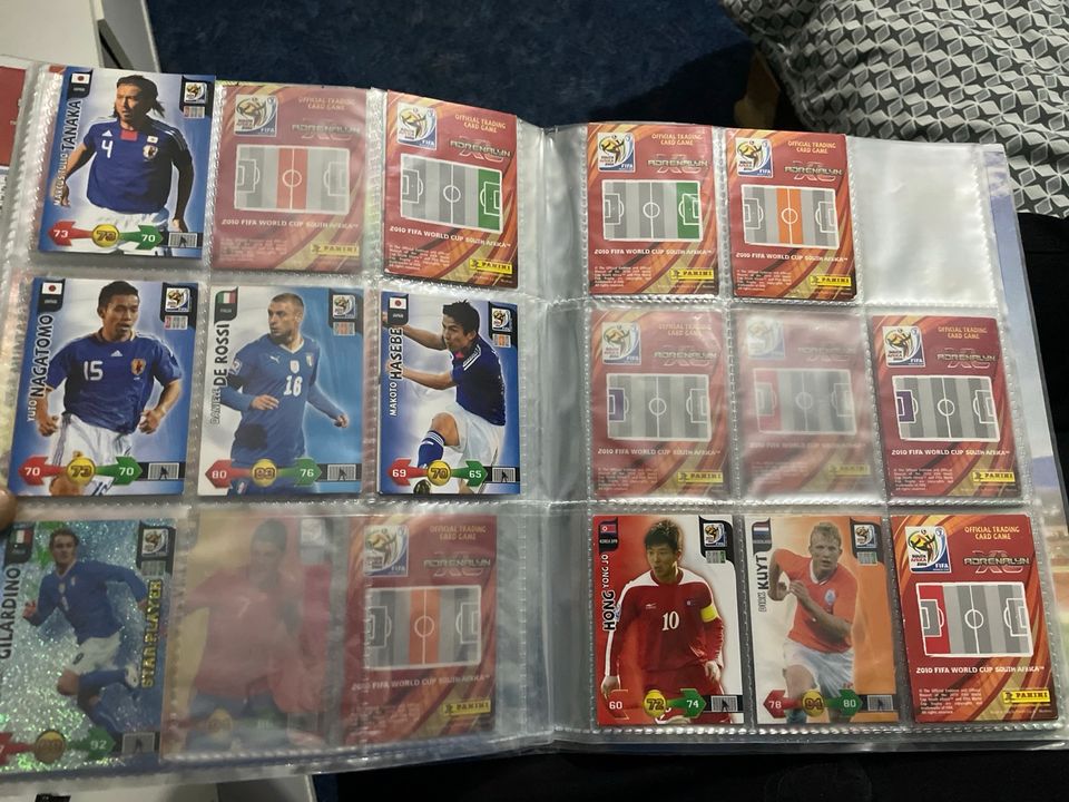 FIFA world Cup 2010 Adrenalin Panini Karten Heft in Pasewalk