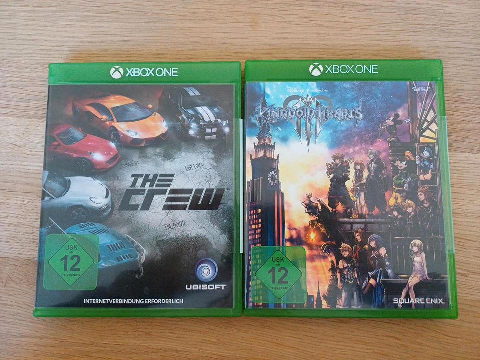 XBox One Spiele FSK 12 - the Crew, Kingdom Hearts III in Marktschorgast