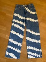 H&M Wide leg jeans batik Hose denim blau 152 Hessen - Witzenhausen Vorschau