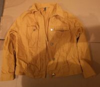 ✿✿ H&M Divided Jeansjacke Jeans Jacke Ocker gelb orange Gr. S Baden-Württemberg - Mannheim Vorschau