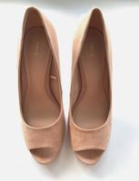 **Mango** Peep Toes Pumps Plateauschuhe Partyschuhe Nude Gr.38 Altona - Hamburg Ottensen Vorschau