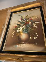 Acryl Gemälde Eddy Sikma Blumen Arrangement München - Ludwigsvorstadt-Isarvorstadt Vorschau