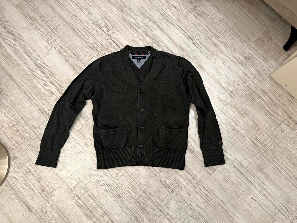 Tommy Hilfiger, Jacke, Weste, Blouson, grau, Größe XS in Rodgau