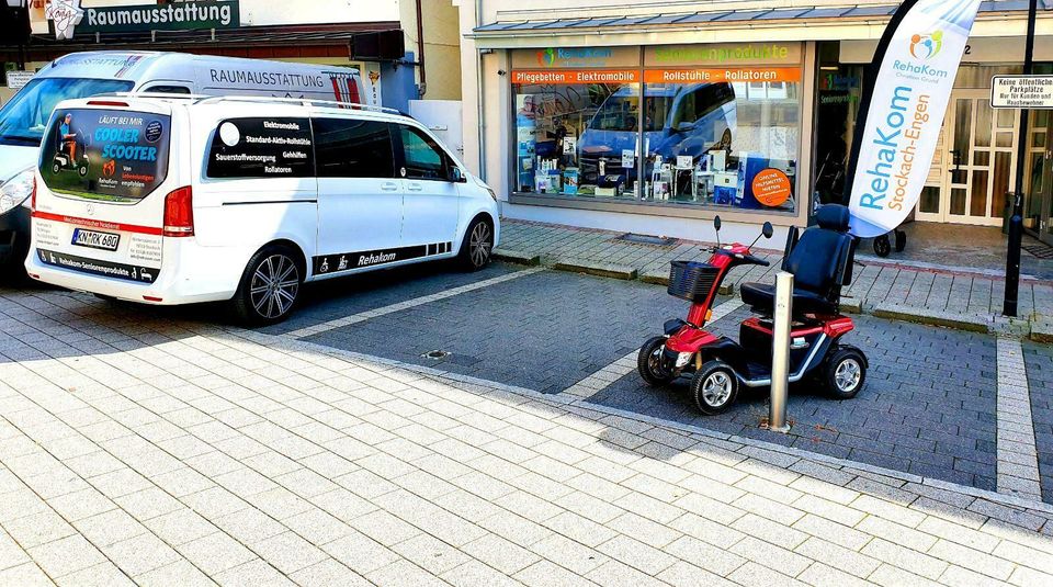 Neues 2 J. Gewärle. Seniorenbett elektr. Pflegebett Krankenbett in Stockach