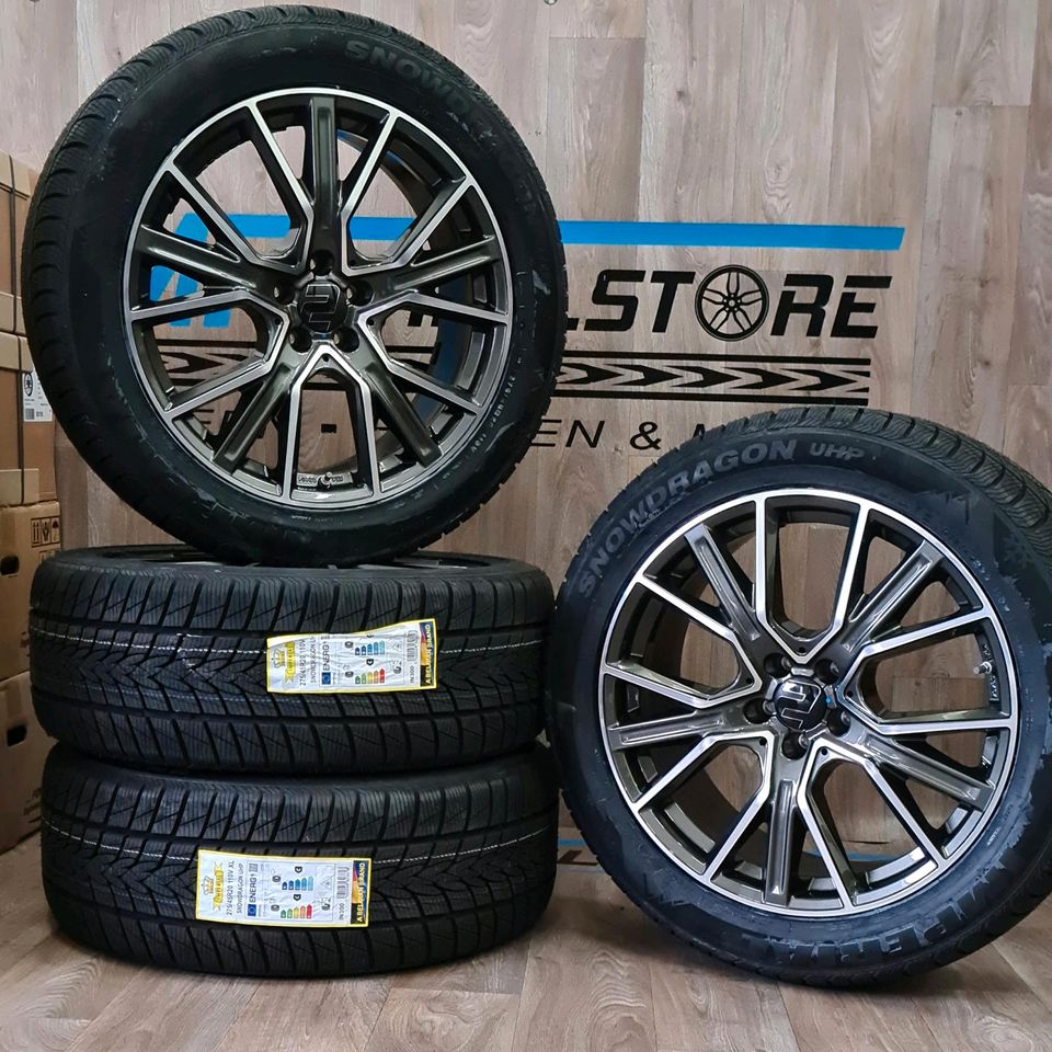 19 Zoll Alufelgen mit Sommerreifen für VW T5 T6 T6.1 T7 Amarok Passat T-Roc Eos Tiguan Arteon Touran Sharan Phaeton Scirocco Seat Cupra Ateca Leon Formentor Tarraco Felgen Kompletträder Sommerräder in Lengede