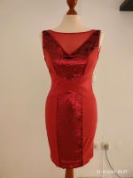 Kleid rot kurz Pailetten Hochzeit Cocktailkleid Abendkleid Bayern - Augsburg Vorschau