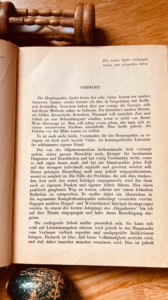 1949! • Homöopathie als Therapie der Person • Werner Quilisch in Frankfurt am Main