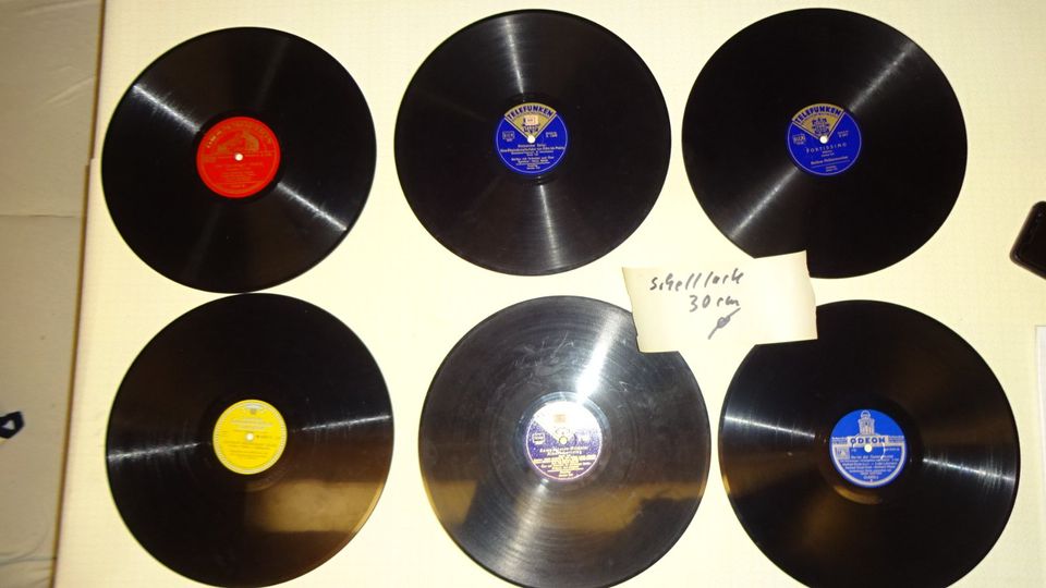 Schallplatten Vinyl Schelllack in Daaden