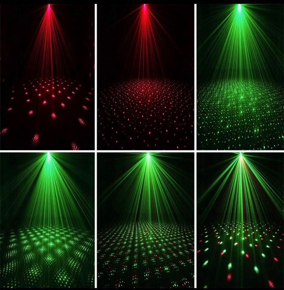 LED Disco Licht Laser Projektor Laserlicht Bühnenlicht NEU OVP in Paderborn