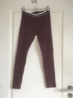 Bordeaux lila farbene Leggings Niedersachsen - Hermannsburg Vorschau