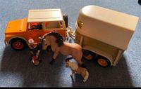 Schleich Geländewagen, Lusitano, Falabella, Waldarbeiter Schleswig-Holstein - Bad Segeberg Vorschau