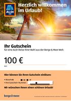 100€ Berge & Meer Gutschein | Aldi Reisen 100€ Gutschein Bayern - Neusäß Vorschau