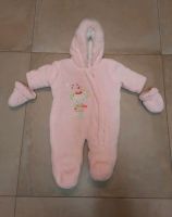 Baby-Overall 50 56 Fäustlinge Winter-Anzug Kuschel-Anzug rosa Bayern - Uehlfeld Vorschau