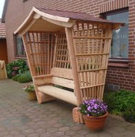 Gartenlaube. Überdachte Gartenmöbel. Holzmöbel. Krongartmöbel. Niedersachsen - Steyerberg Vorschau