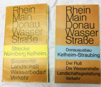 2 Karten Rhein Main Donau Wasserstraße 1979 u. 1981 Bayern - Bischbrunn Vorschau