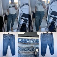 Blaue Destroyed High Rise Mom Fit Jeans 48 4XL Plus Size Bielefeld - Gadderbaum Vorschau